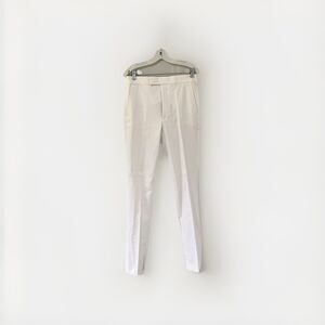 Helmut Lang HLW36958 White Trouser Pants Size 8 Career